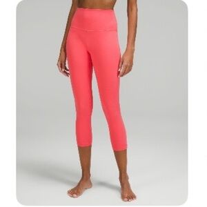 lululemon high rise align crop 23”